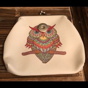 Interchangeable Snap Owl Coin Purse 18mm